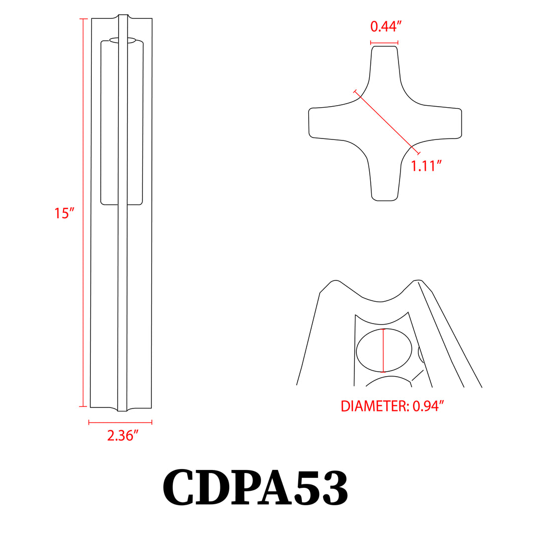 CDPA53 Cast Aluminum Path Light | 3W 3000K Warm White Integrated LED Low Voltage Landscape Light