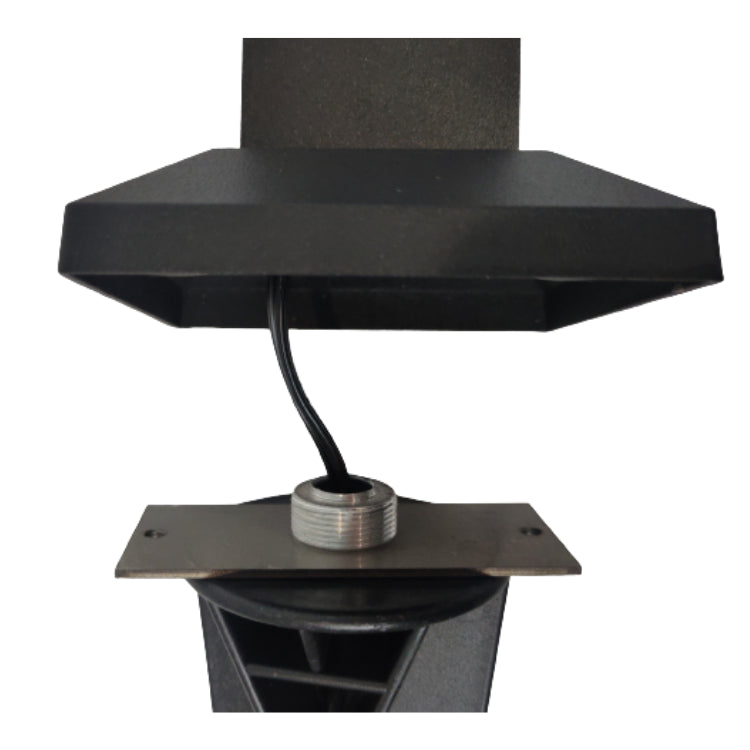 Luz para senderos de aluminio fundido CDPA60 | Luz de paisaje de bajo voltaje LED integrada de 10W
