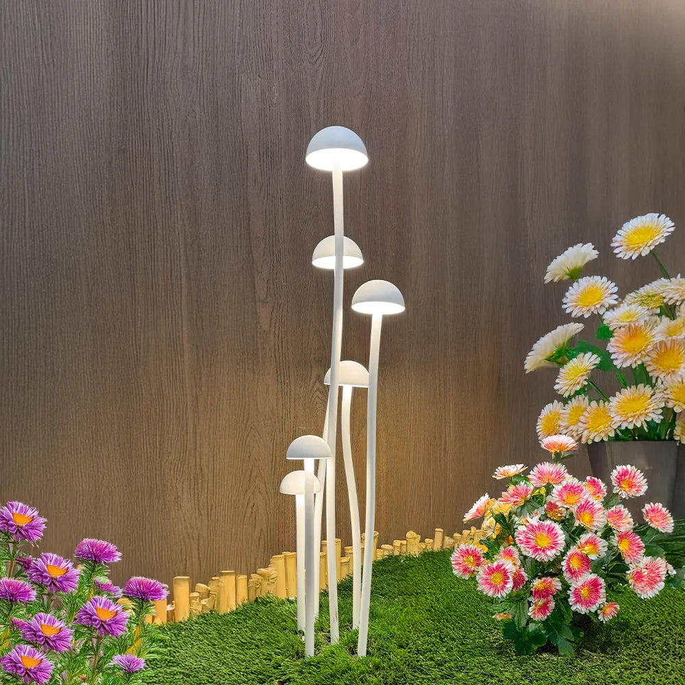 CDPA71 4x/8x/12x Package Mushroom Aluminum 3000K Warm White Integrated LED Low Voltage Path Light