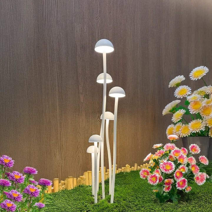 CDPA71 4x/8x/12x Package Mushroom Aluminum 3000K Warm White Integrated LED Low Voltage Path Light