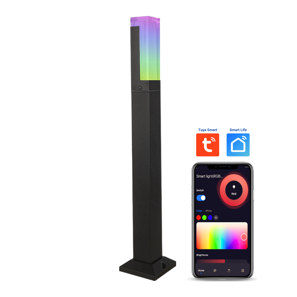 CDPAR60 Low Voltage RGBWC 3CCT LED Bollard Landscape Light | 12V Low V