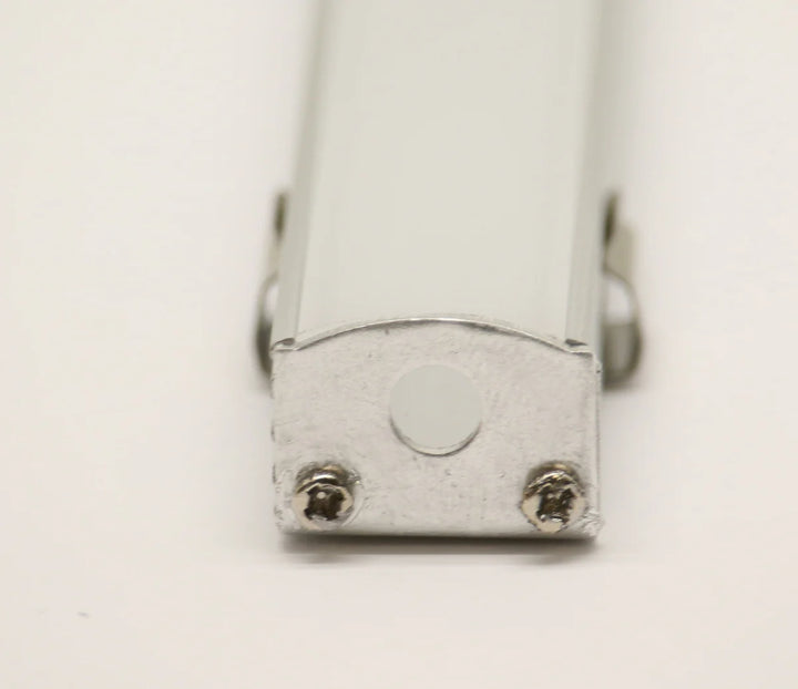 BN250 Rectangular Surface Mounted 8 ft Aluminum Channel 10 Pack for 0.46" LED Strip Light Cover with End Caps