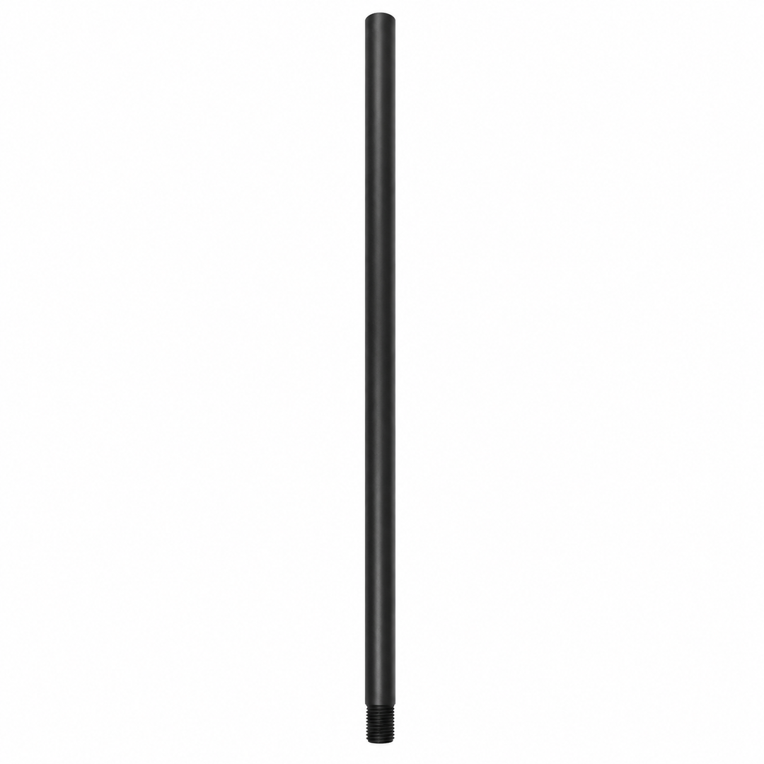 Outdoor Landscape Lighting LED 12V Low Voltage BPE Cast Brass Post Extension 6", 12" or 24" | Landscape Lighting Accessory Black Brass 24"