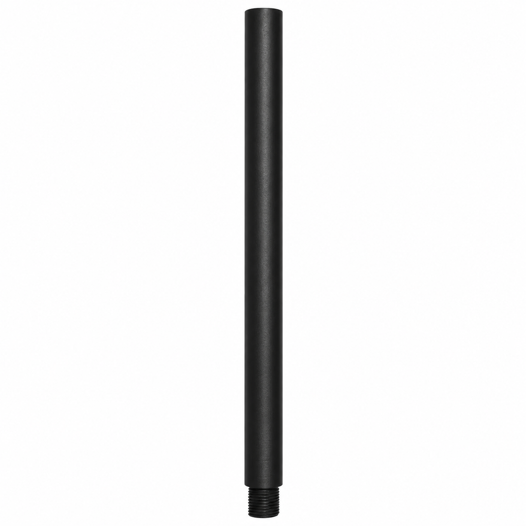 Outdoor Landscape Lighting LED 12V Low Voltage BPE Cast Brass Post Extension 6", 12" or 24" | Landscape Lighting Accessory Black Brass 12"