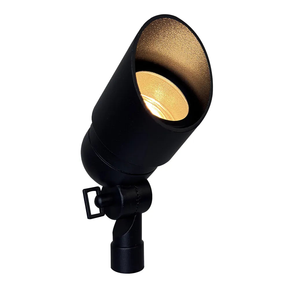 Outdoor Landscape Lighting LED 12V Low Voltage Complete Aluminum Landscape Lighting Kit: Spotlights, Path Lights, Transformer, Wire & All Required Components