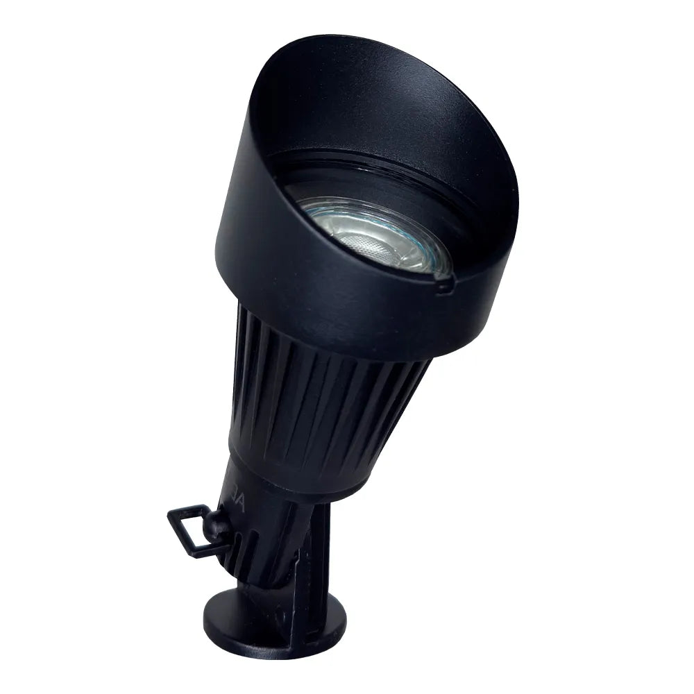 DL02 Cast Aluminum Spotlight | Lamp Ready 12V Low Voltage Landscape Light