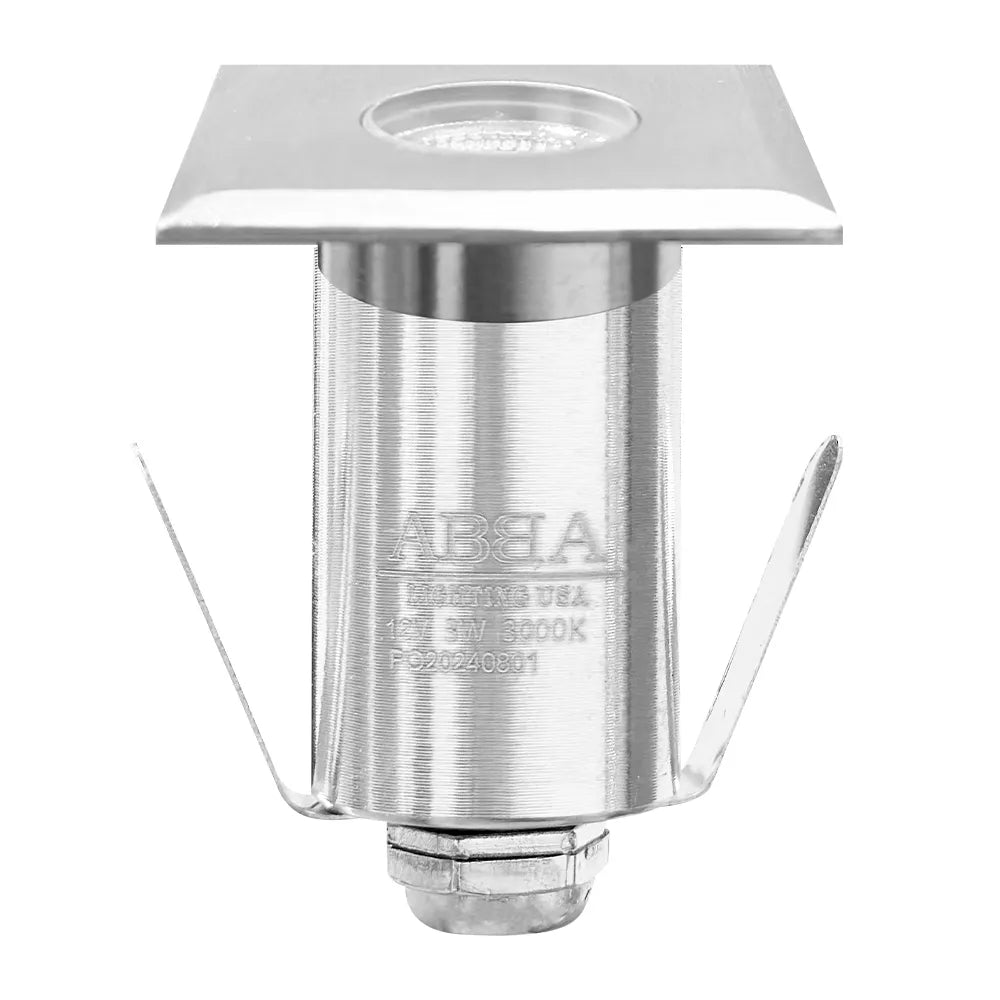 DMS52 Stainless Steel In-Ground Well Light | 3W Integrated LED 12V Low Voltage Landscape Light