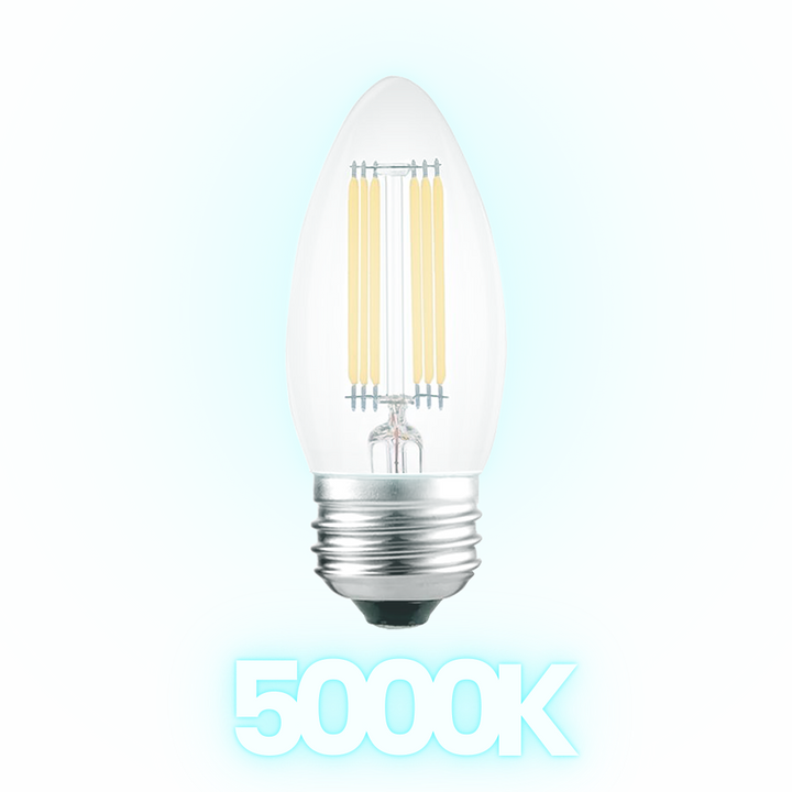Outdoor Landscape Lighting LED 12V Low Voltage E26 4W 12V Low Voltage LED Glass Edison Light Bulb | Landscape Lighting Accessory Cool White 5000K