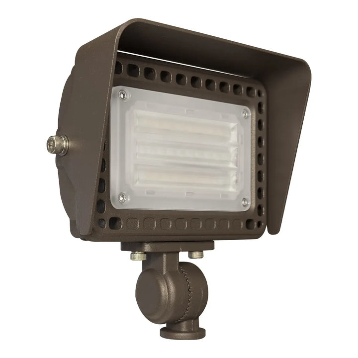 Outdoor Landscape Lighting LED 12V Low Voltage FLARGBCW20 Bronze 4x/8x/12x Package 12V Low Voltage 20W RGBCW Outdoor LED Landscape Lighting Bronze Aluminum Floodlight
