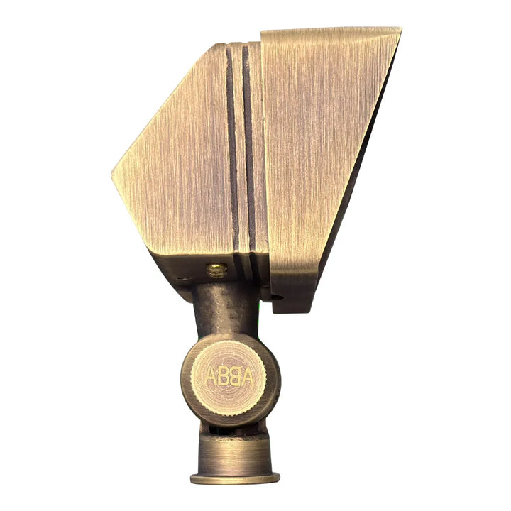 Outdoor Landscape Lighting LED 12V Low Voltage FPB01 Cast Brass Floodlight | Lamp Ready 12V Low Voltage Landscape Light