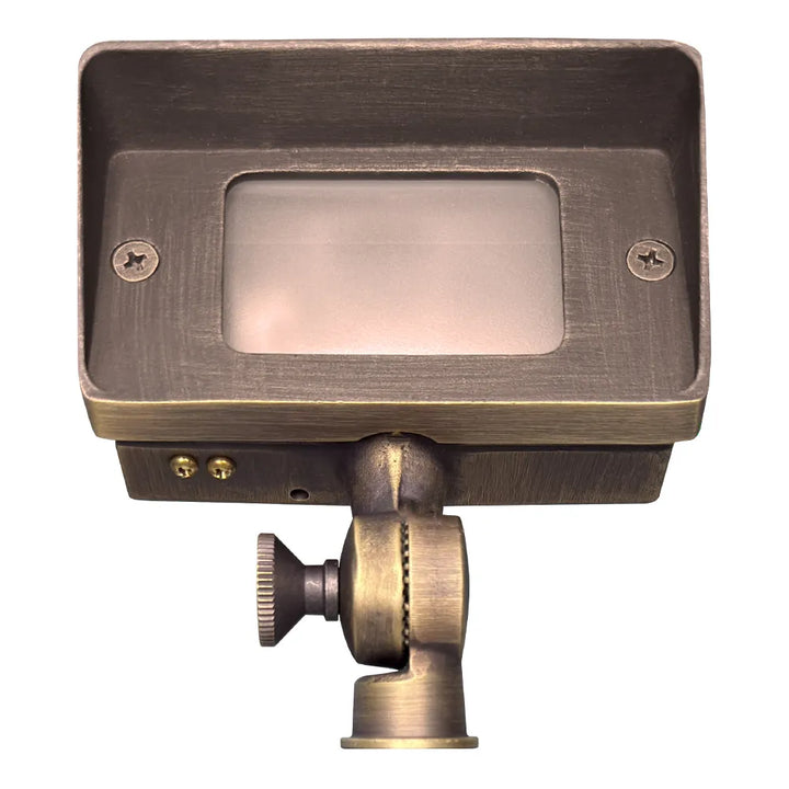 Outdoor Landscape Lighting LED 12V Low Voltage FPB01 Cast Brass Floodlight | Lamp Ready 12V Low Voltage Landscape Light