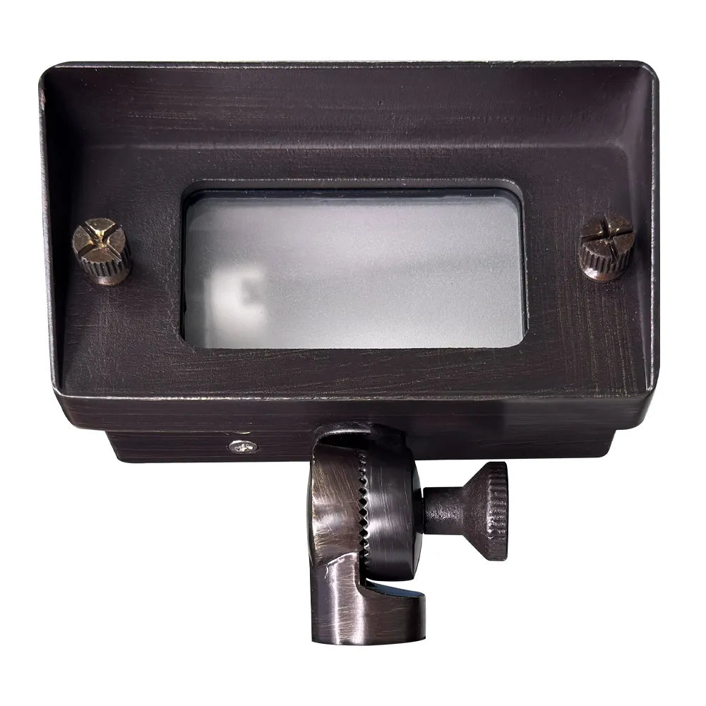 Outdoor Landscape Lighting LED 12V Low Voltage FPB01 Cast Brass Floodlight | Lamp Ready 12V Low Voltage Landscape Light