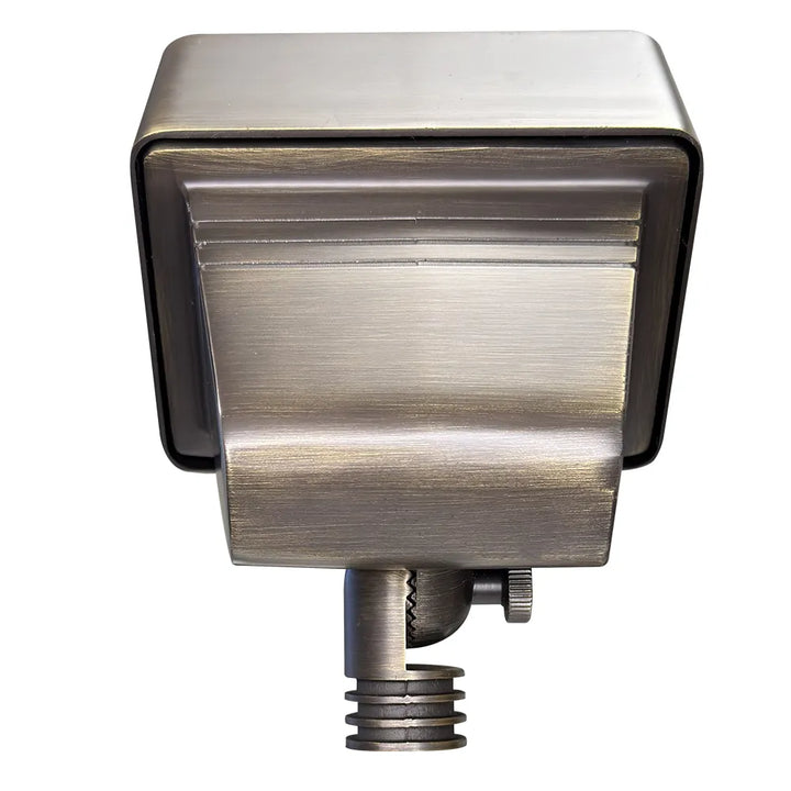 Outdoor Landscape Lighting LED 12V Low Voltage FPBCC05 4x/8x/12x Package Cast Brass 3CCT Adjustable 3W-10W Rectangular Built-In LED Floodlight 12V Low Voltage Fixture