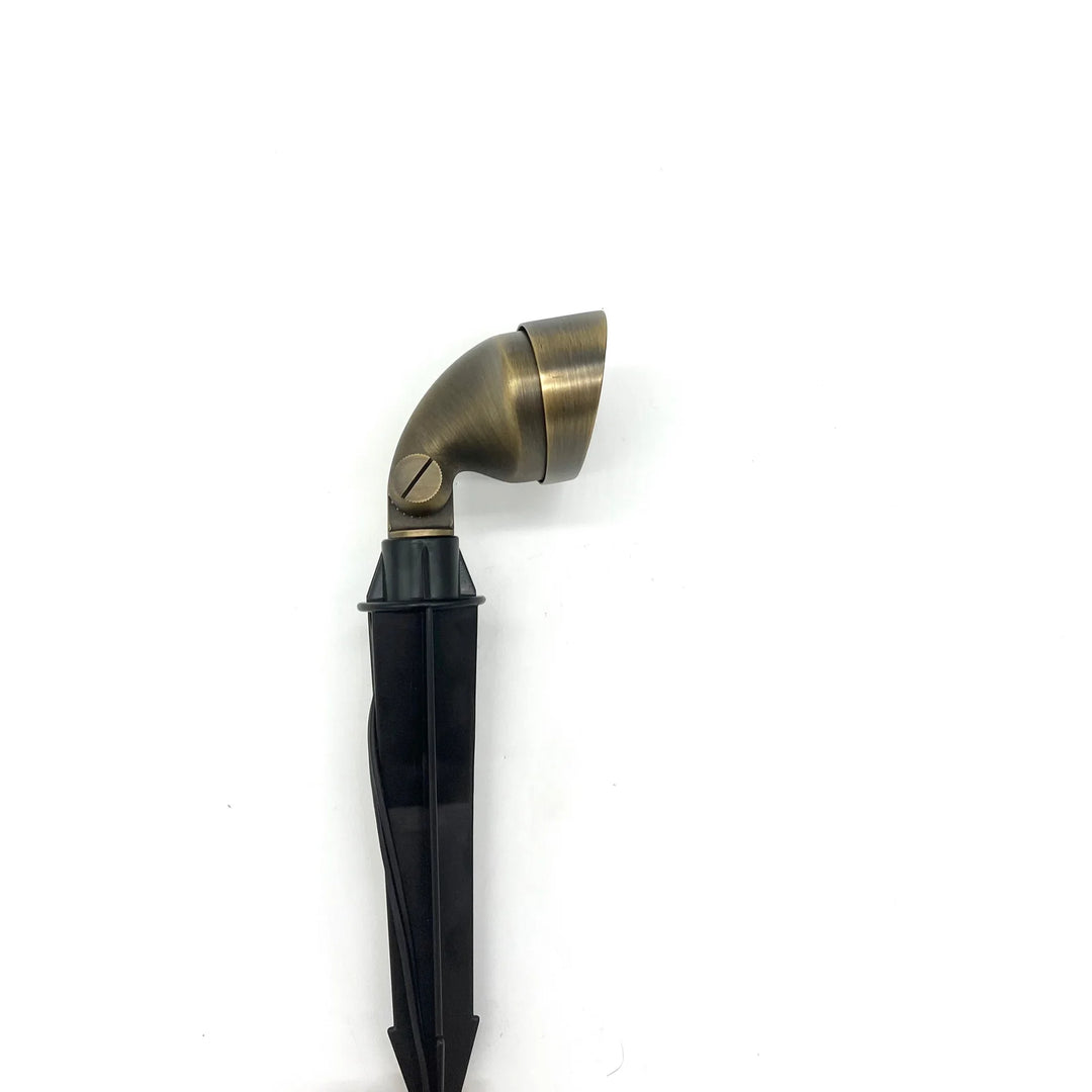 FLBP04 Tulay Antique Brass Oval Flood Light Low Voltage Landscape Lighting