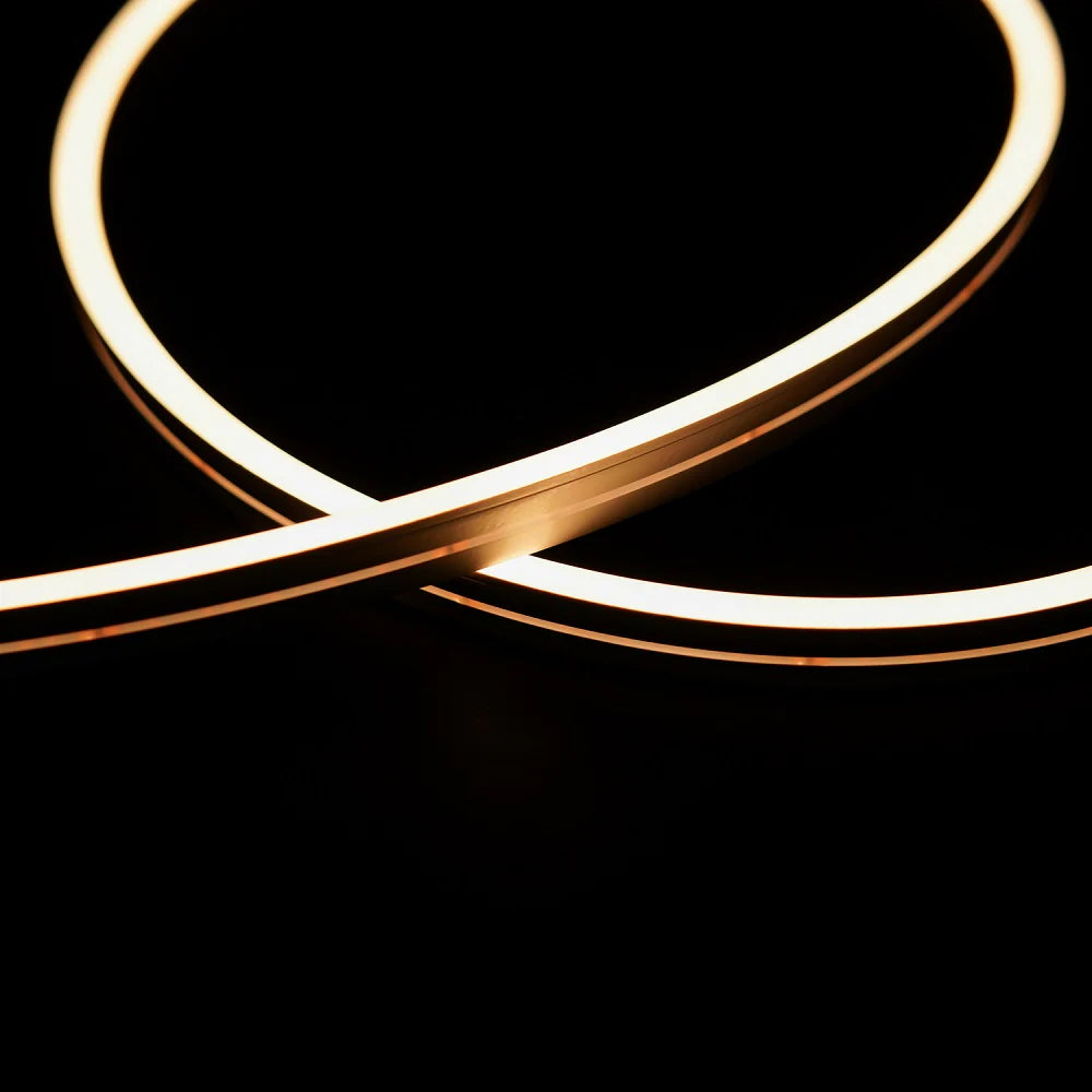 Outdoor Landscape Lighting LED 12V Low Voltage SLN04 Dotless COB LED Neon Side Flex Strip Light 3.05W/ft 16.4'x 0.47"x 0.23" AC12V IP67 16.4ft