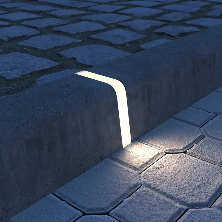 CRG34 3.9″x 1.37″x 7.8″ Paver Well Light - Heavy Duty Cast Aluminum, IP65 3.5W 3000K AC/DC 12V Low Voltage COB