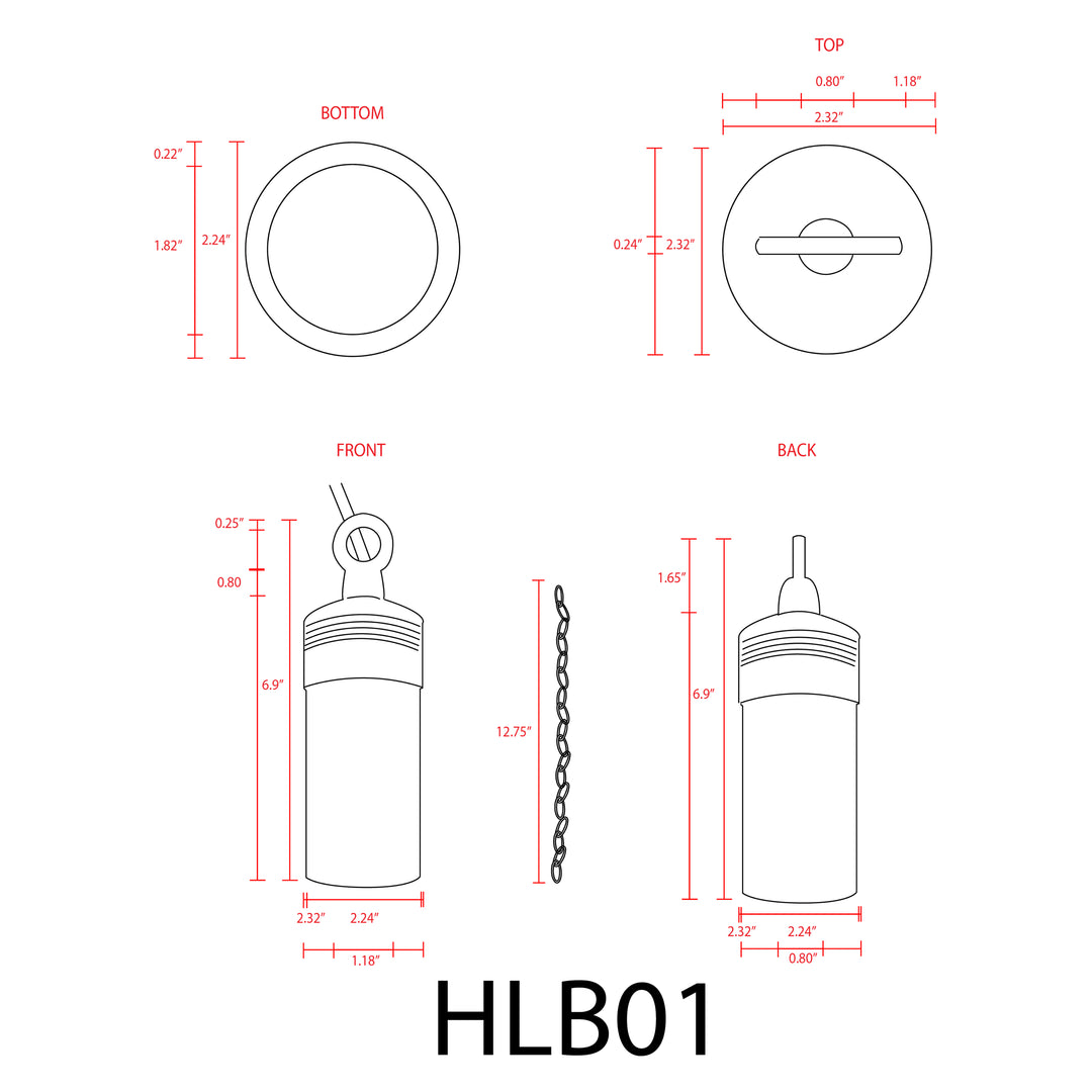 HLB01 4x/8x/12x Package 12V LED Low Voltage Brass Cylinder Pendant Light Hanging Downlight Fixture 5W 3000K Bulb