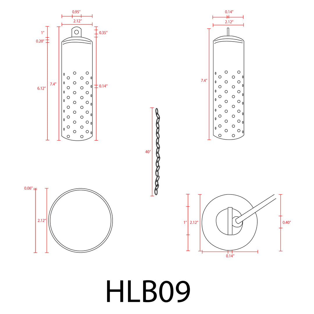 HLB09 4x/8x/12x Package 12V LED Low Voltage Brass Cylinder Pendant Light Hanging Downlight Fixture 5W 3000K Bulb