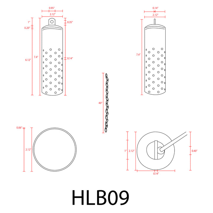 HLB09 4x/8x/12x Package 12V LED Low Voltage Brass Cylinder Pendant Light Hanging Downlight Fixture 5W 3000K Bulb