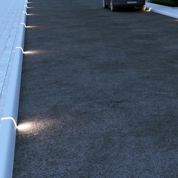 CRG34 3.9″x 1.37″x 7.8″ Paver Well Light - Heavy Duty Cast Aluminum, IP65 3.5W 3000K AC/DC 12V Low Voltage COB