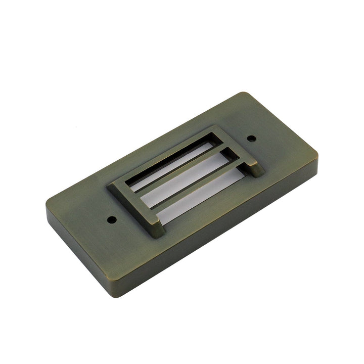 IDL01 4x/8x/12x Package Solid Brass Surface Mount 2700K Warm White Integrated LED Step Light Low Voltage Landscape Lighting