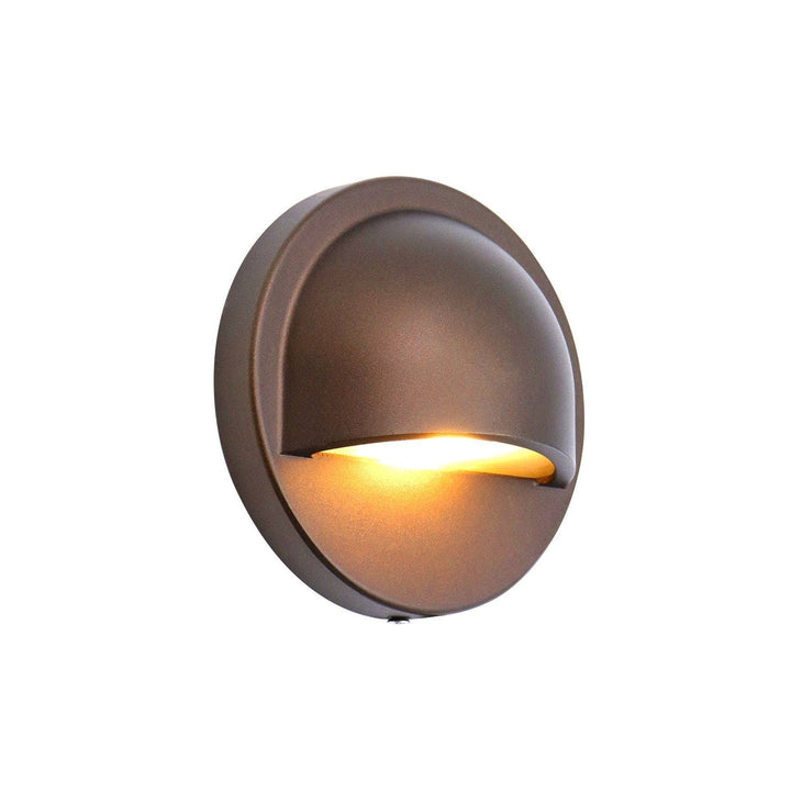 IDL02 4x/8x/12x Package Aluminum Round Surface Mount 2700K Warm White Integrated LED Deck Light Low Voltage Landscape Lighting