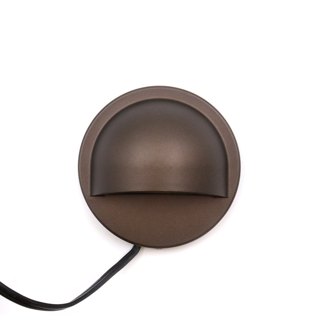 IDL02 4x/8x/12x Package Aluminum Round Surface Mount 2700K Warm White Integrated LED Deck Light Low Voltage Landscape Lighting