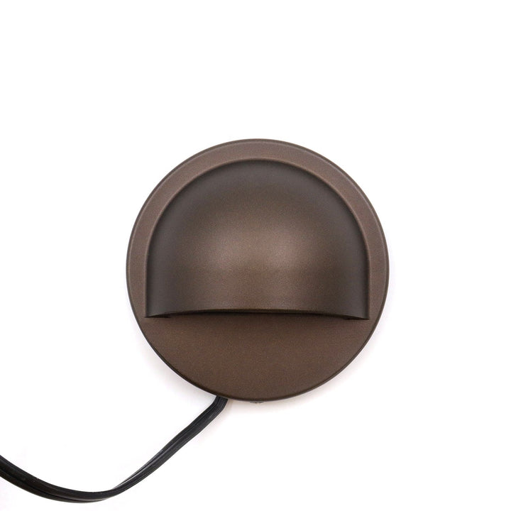 IDL02 4x/8x/12x Package Aluminum Round Surface Mount 2700K Warm White Integrated LED Deck Light Low Voltage Landscape Lighting