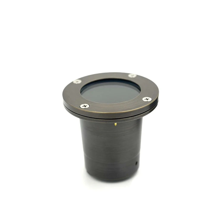 UNBP06 Rein Brown Brass In-Ground Well Light Low Voltage Outdoor Lighting