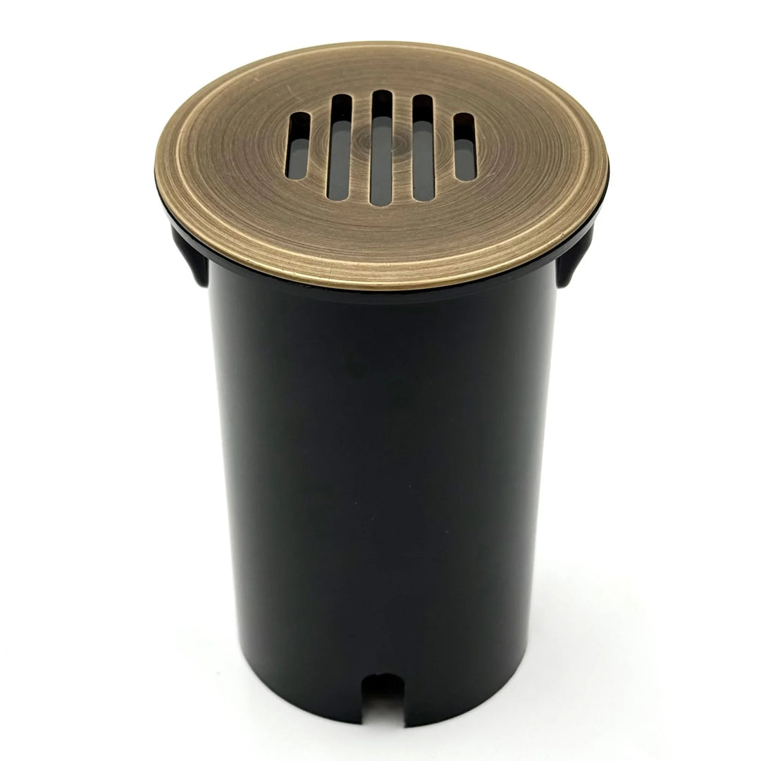 UNBP02 Stelvio Cast Brass In-Ground Well Light Low Voltage Landscape Lighting