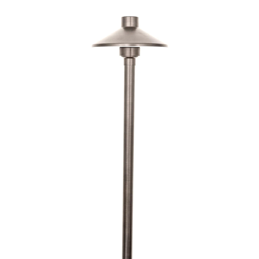 Outdoor Landscape Lighting LED 12V Low Voltage BPLP04 Rein Brown Brass Path Light Low Voltage Outdoor Lighting