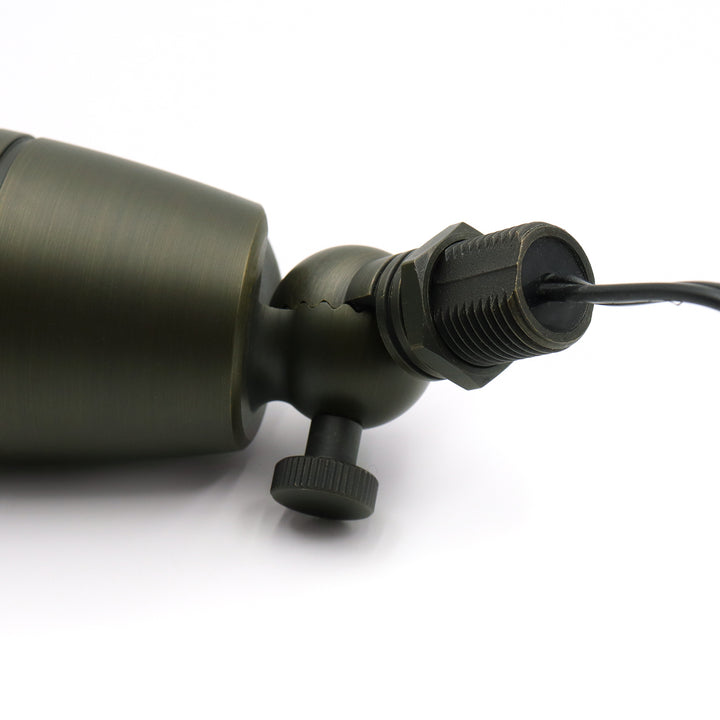 IUL01 Low Voltage Brass Adjustable 3W-12W Integrated 2700K LED Spot Light Outdoor Landscape Lighting