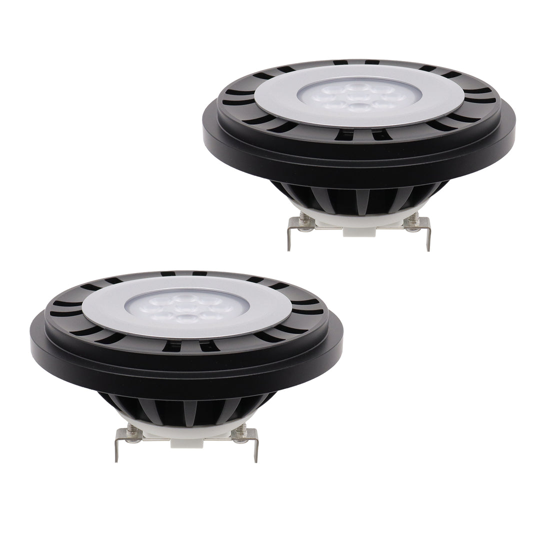 Bombilla PAR36 12W 12V LED 30° Aluminio G53 | Accesorio de iluminación de paisaje