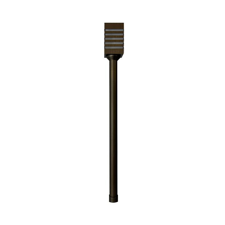 PLB24 Cast Brass Path and Area Light LED Low Voltage Pathway Outdoor Lighting Landscape Fixture