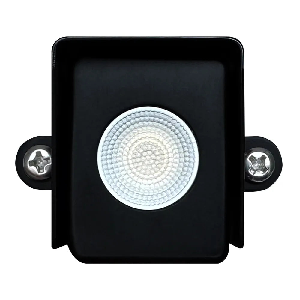 STB22 4x/8x/12x Package 3W 3000K 240LM Cast Brass LED Mini Step Light with Stainless Steel Stake 12V Low Voltage Landscape Lighting