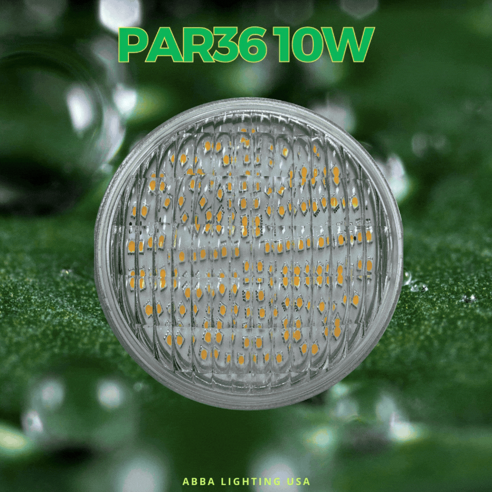 Outdoor Landscape Lighting LED 12V Low Voltage PAR36 10W 850LM 12V Low Voltage LED 160° Glass G53 Light Bulb | Landscape Lighting Accessory