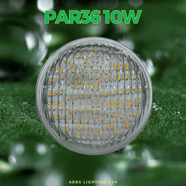 Outdoor Landscape Lighting LED 12V Low Voltage PAR36 10W 850LM 12V Low Voltage LED 160° Glass G53 Light Bulb | Landscape Lighting Accessory