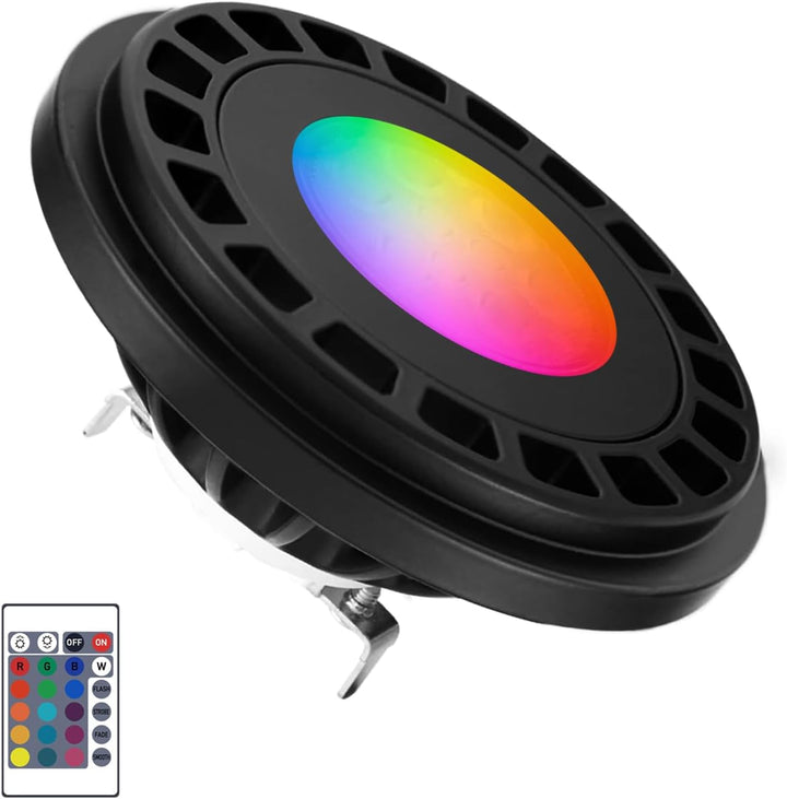 Bombilla PAR36 12W 12V LED 30° Aluminio G53 | Accesorio de iluminación de paisaje