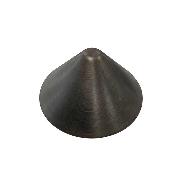 PL81B with G4 3W 2700K 4x/8x/12x Package Solid Brass Mushroom Hat Path Light - Light Bronze Finish Low Voltage Landscape Lighting