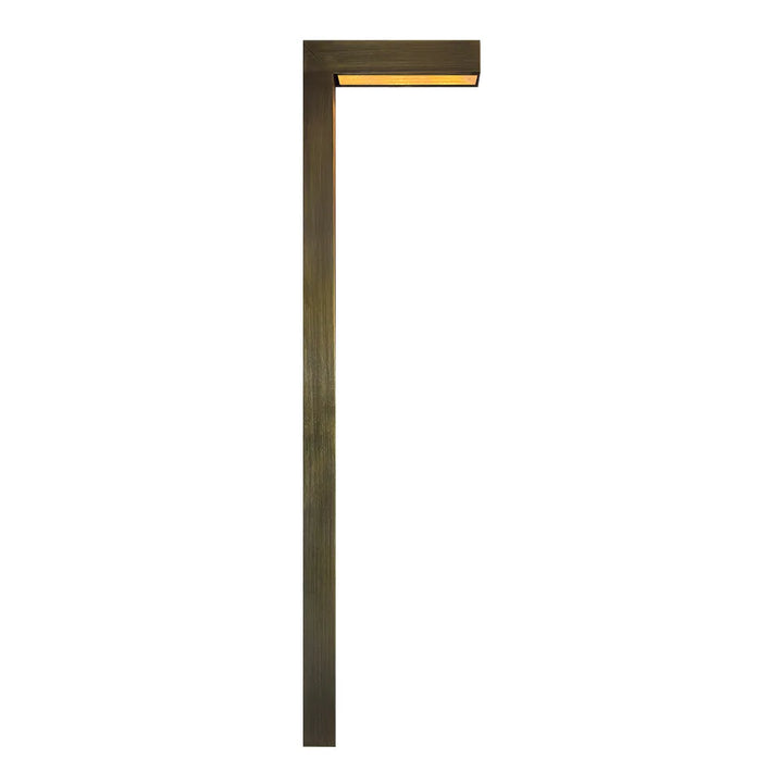 PLB07 Cast Brass Path Light | 3W 3000K Warm White Integrated LED Low Voltage Landscape Light