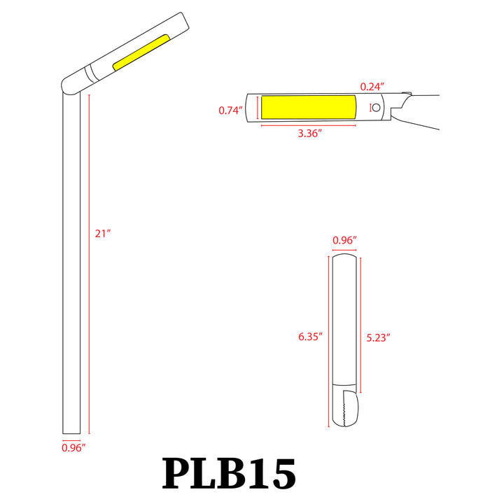PLB15 4x/8x/12x Package Adjustable 3W 3000K Warm White Integrated Brass Round L-Shaped Low Voltage Pathway Light