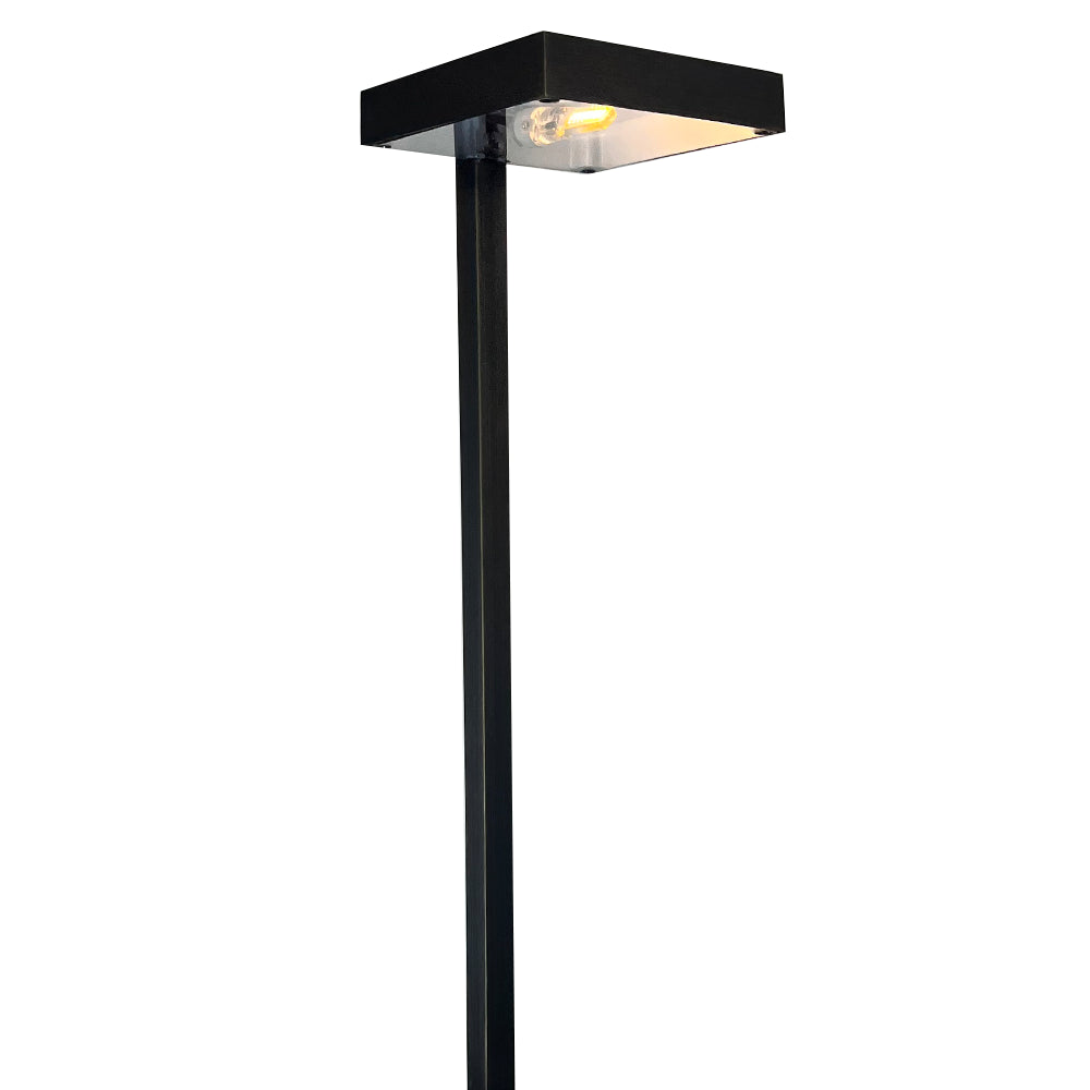 Outdoor Landscape Lighting LED 12V Low Voltage PLB20 4x/8x/12x Package Cast Brass Square Top LED 12V Low Voltage Pathway Outdoor Lighting Landscape Fixture 3W 3000K Bulb