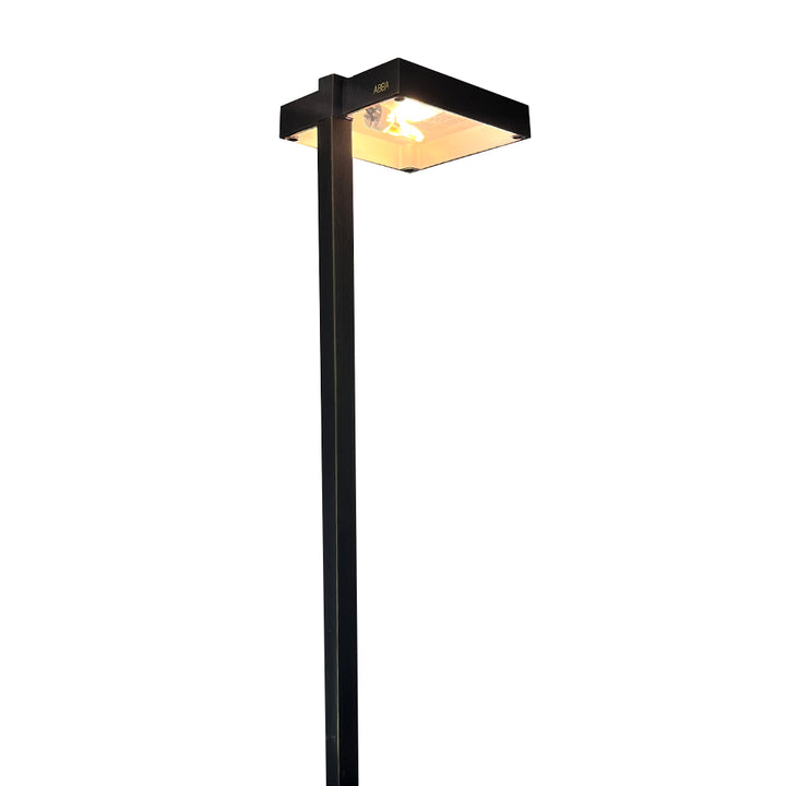Outdoor Landscape Lighting LED 12V Low Voltage PLB20 4x/8x/12x Package Cast Brass Square Top LED 12V Low Voltage Pathway Outdoor Lighting Landscape Fixture 3W 3000K Bulb