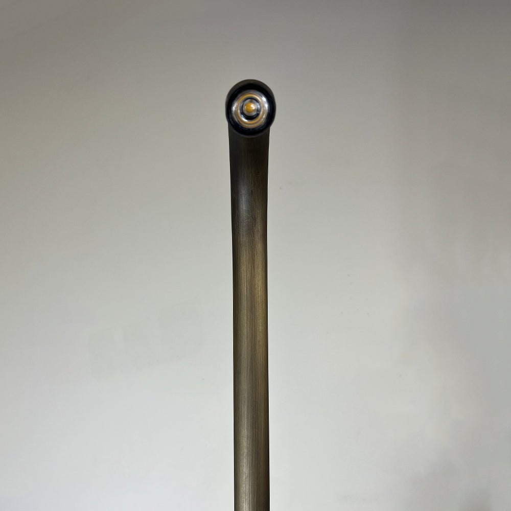 Outdoor Landscape Lighting LED 12V Low Voltage PLB21 4x/8x/12x Package Cast Brass 3W 3000K Warm White Integrated LED Cane Style Curved 12V Low Voltage Pathway Light