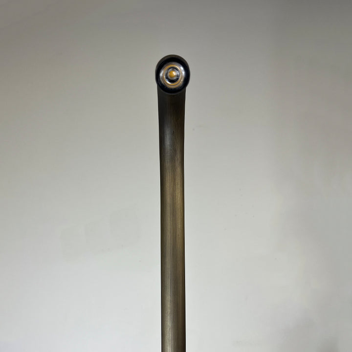 Outdoor Landscape Lighting LED 12V Low Voltage PLB21 4x/8x/12x Package Cast Brass 3W 3000K Warm White Integrated LED Cane Style Curved 12V Low Voltage Pathway Light