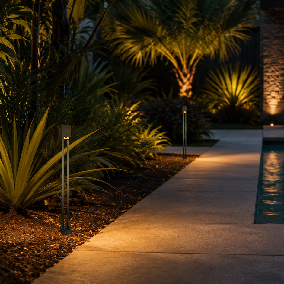 PLB23 Cast Brass Path and Area Light LED 12V Low Voltage Pathway Outdoor Lighting Landscape Fixture Lamp Ready G4 Socket