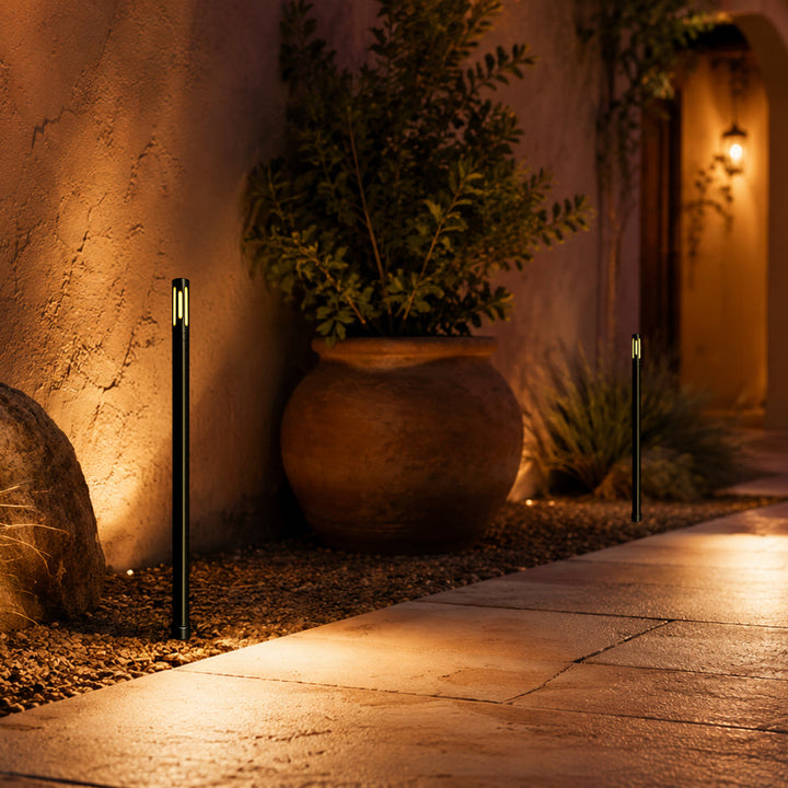 PLB25 Cast Brass Path and Area Light LED 12V Low Voltage Pathway Outdoor Lighting Landscape Fixture Lamp Ready G4 Socket