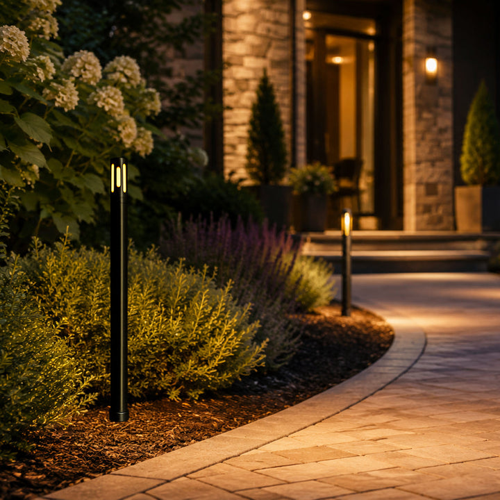PLB25 Cast Brass Path and Area Light LED 12V Low Voltage Pathway Outdoor Lighting Landscape Fixture Lamp Ready G4 Socket