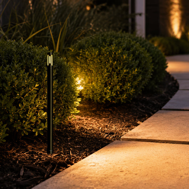 PLB25 Cast Brass Path and Area Light LED 12V Low Voltage Pathway Outdoor Lighting Landscape Fixture Lamp Ready G4 Socket