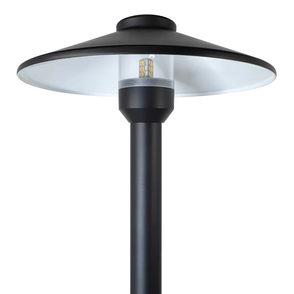 Outdoor Landscape Lighting LED 12V Low Voltage PLB26 4x/8x/12x Package Outdoor Garden Pathway Light | 12V Low Voltage Brass Path Light 3W 3000K Bulb
